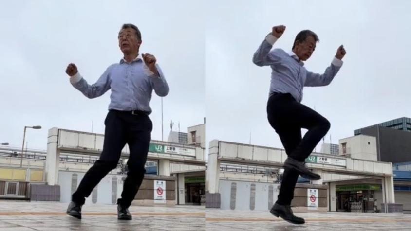 En vísperas de Fiestas Patrias: oficinista japonés la rompe en TikTok bailando hit de La Gran Magia Tropical