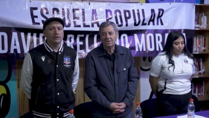 VIDEO | Así fue el homenaje a Mirko Jozic en la Escuela David Arellano