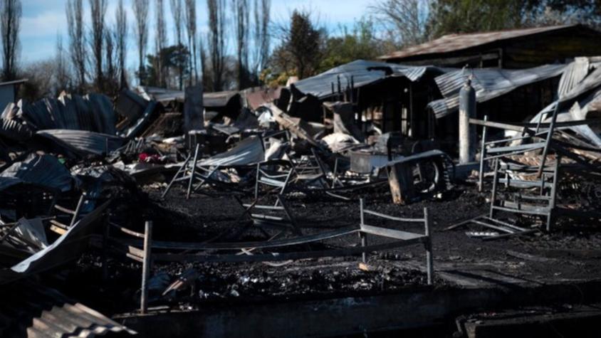 Continúan las diligencias para identificar victimas del incendio en hogar de adultos mayores en Pitrufquén