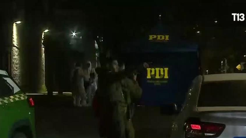 Un hombre falleció y otro se encuentra herido tras tiroteo en Quinta Normal