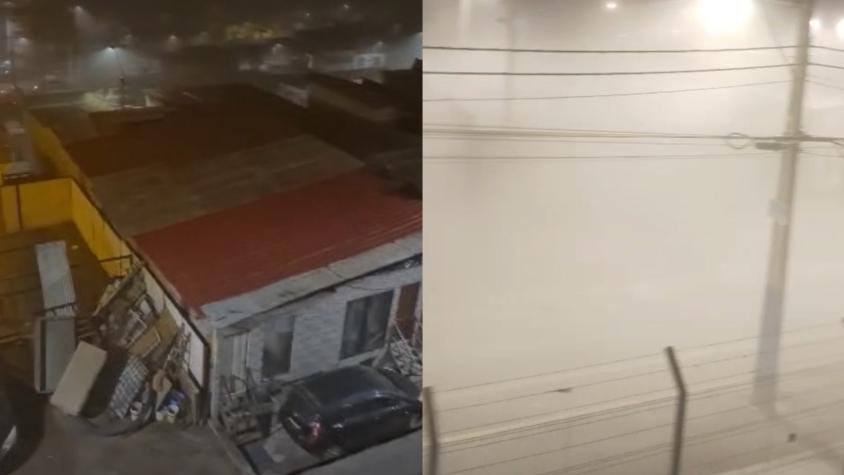 VIDEOS | Reportan tormentas de arena en Iquique: Ráfagas de viento habrían destruido varias ramadas 