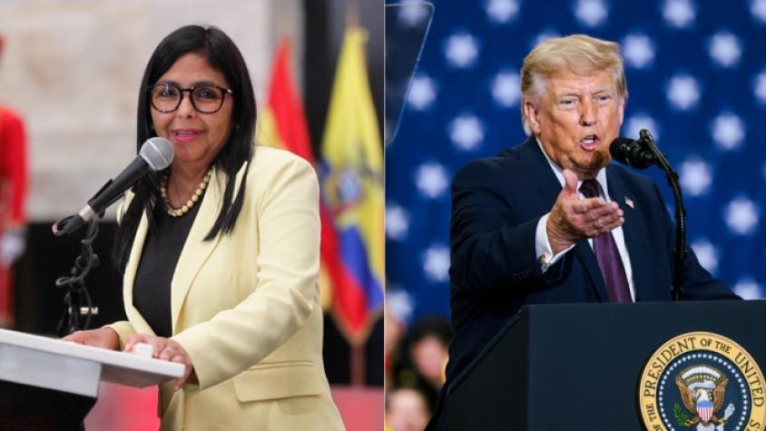 Fuerte señal de cercanía: Trump se reunirá el martes con Delcy Rodríguez en Nueva York