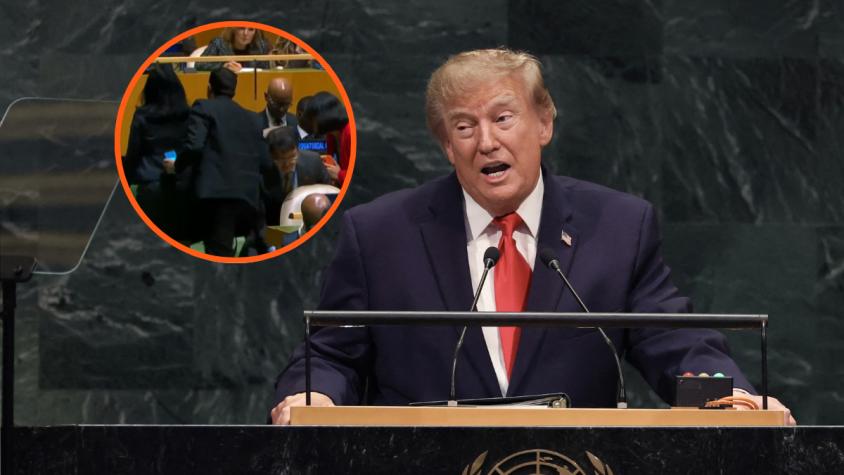 "Un Estado fracasado que va a caer": Delegación de Cuba se retira durante discurso de Trump en la ONU