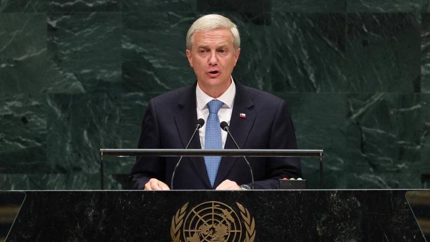 "No ha estado a la altura": Presidente Kast cuestiona a la ONU en Asamblea General
