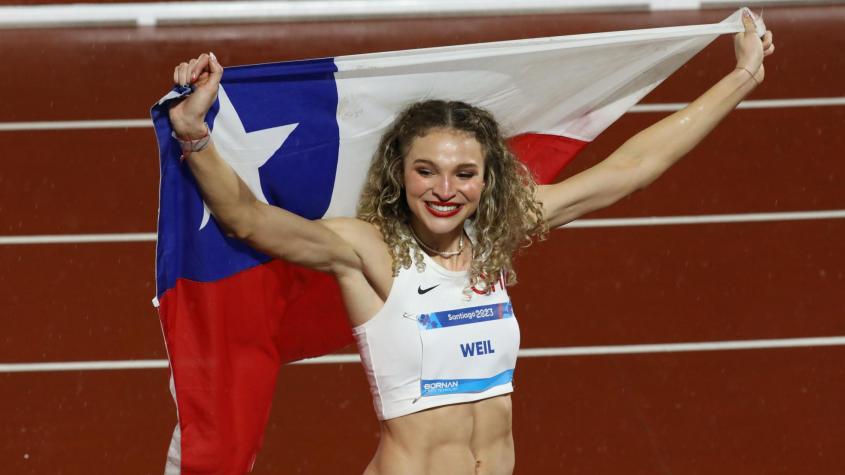 Así fue la carrera donde Martina Weil rompió el récord Odesur de su mamá y se quedó con el oro sudamericano