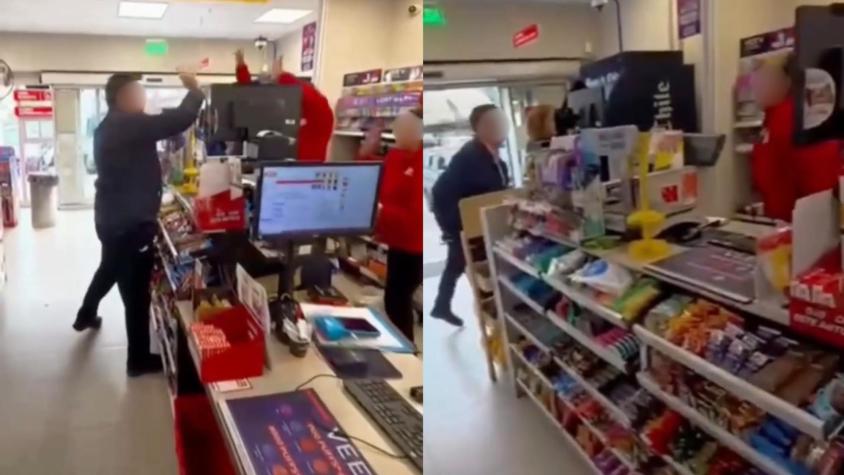 OXXO rechaza "actitud xenófoba" de cliente que escupió a trabajadora extranjera en local de Las Condes