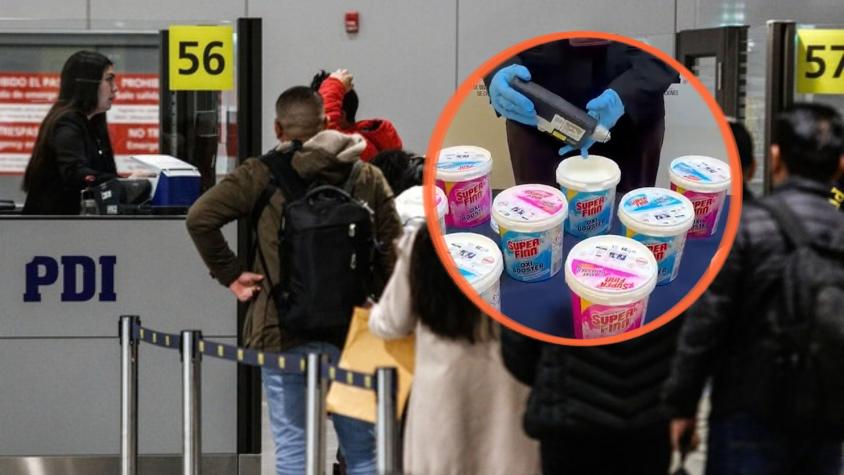 Venía desde Ámsterdam: PDI incauta 8,5 kilos de ketamina en el Aeropuerto de Santiago