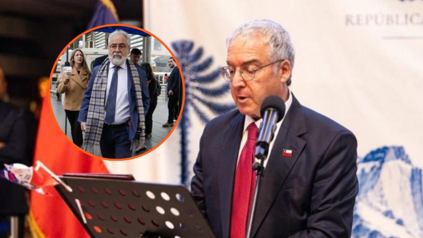 "Si me pudieras dar una mano...": Los chats con Hermosilla que complican al embajador de Chile en Israel