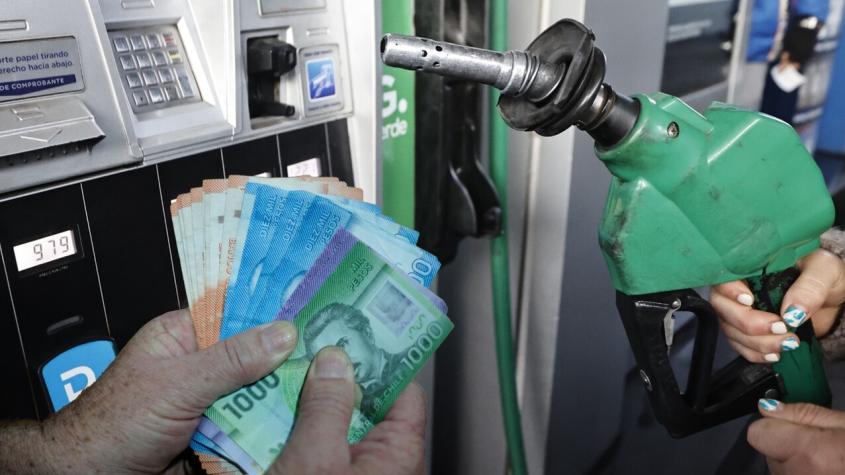 Bencinas al alza otra vez: diésel subiría $110 y bencinas $40 desde este jueves