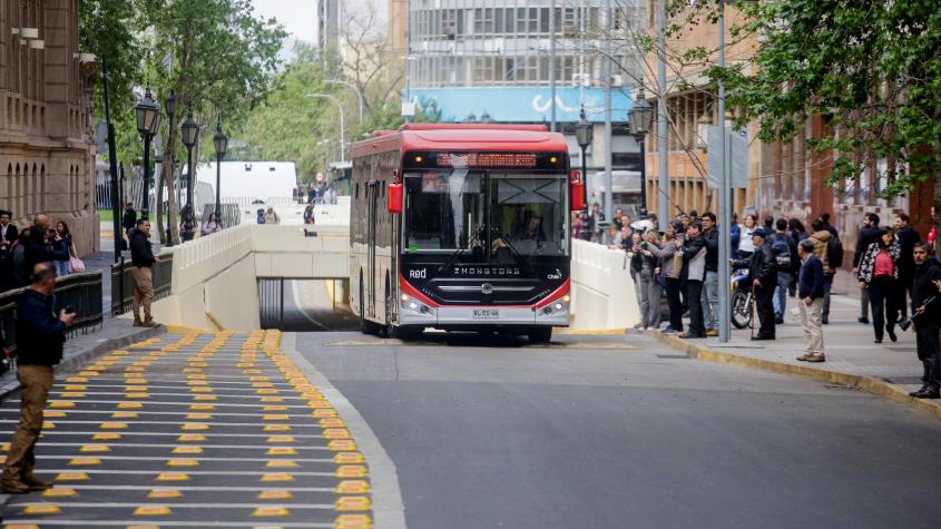 Por apertura de calle Bandera: Los buses Red que cambian su recorrido a partir de este sábado 