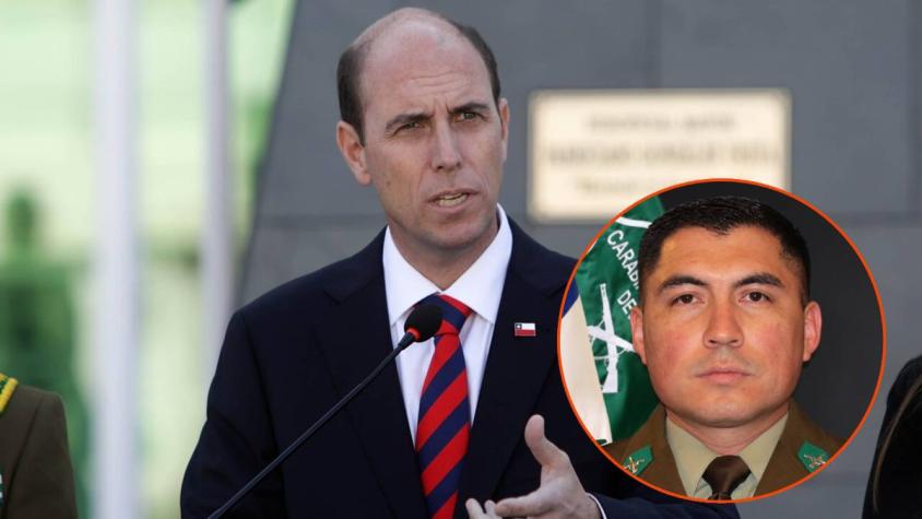 Ministro Arrau por asesinato de carabinero en Quilleco: "Murió mientras cumplía su deber de proteger a otros"
