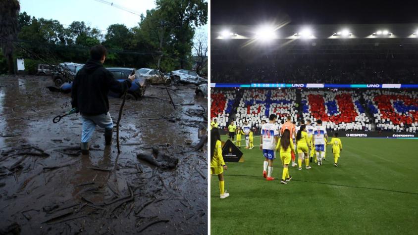 Universidad Católica detalla el estado del Claro Arena tras aluvión en Las Condes