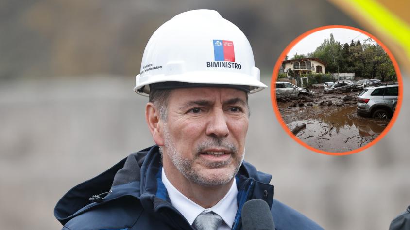 Ministro de Grange asegura que aluvión no se podía prevenir: "Es lo mismo que los terremotos"