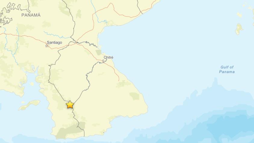 Terremoto magnitud 7,7 se registra en Panamá