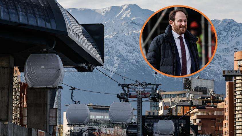 Alcalde de Huechuraba cuestiona que tarifa del Teleférico Bicentenario no forme parte de la red de transporte público