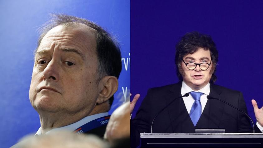 Vicepresidente Alvarado por dichos de Poduje contra Milei: "Son expresiones indudablemente que no corresponden"