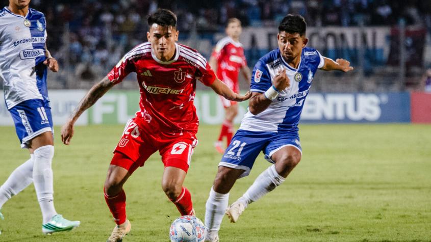 Por el sistema frontal: suspenden el duelo de vuelta entre la U y Deportes Antofagasta por Copa Chile