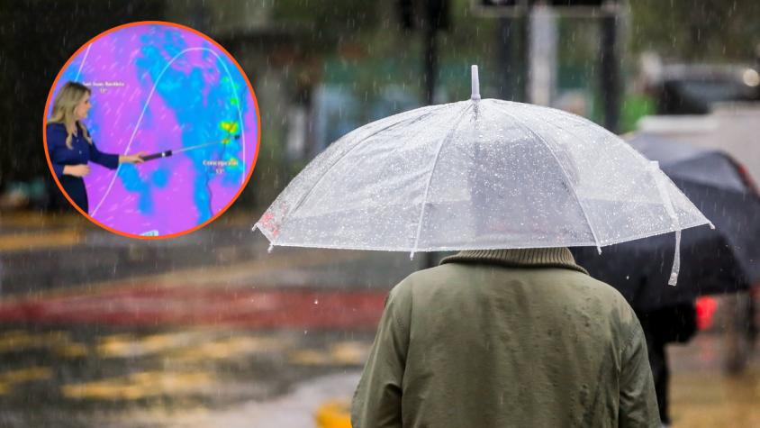 "Esta es una situación anómala": Pronostican tormentas eléctricas y lluvia en la RM para este miércoles