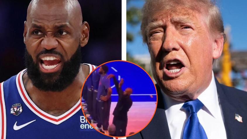Trump en picada contra LeBron James por gestos durante himno de EE.UU: "¡Es una vergüenza total!"