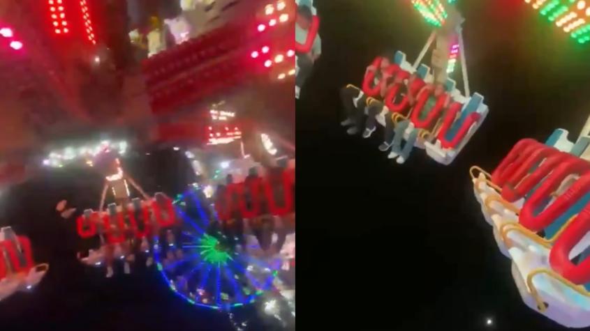 VIDEO | Joven muere tras caer de un juego en un parque de diversiones en México