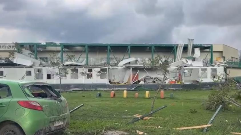Alcalde de Requinoa confirma que colegio resultó destruido tras tornado: "Es una situación dramática"
