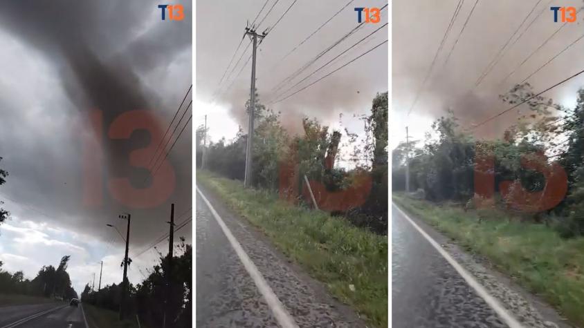 “Que pase, tatita Dios”: El impactante registro en primera persona del tornado en Requínoa