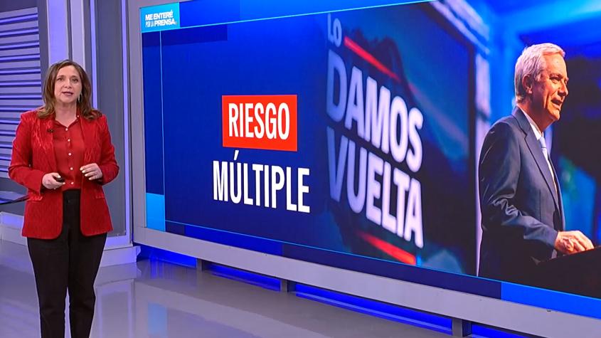 Editorial de Mónica Pérez en 'Me Enteré por la prensa': Riesgo múltiple