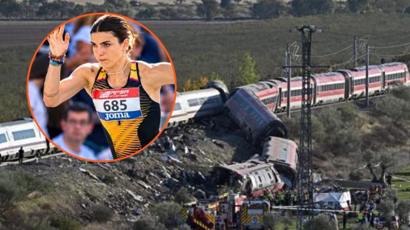"Hoy es un día triste": Confirman muerte de atleta española en trágico choque de trenes en España