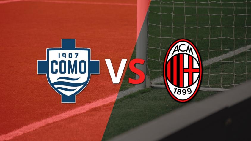 EN VIVO: Como 1907 se adelanta 1 a 0 frente a Milan