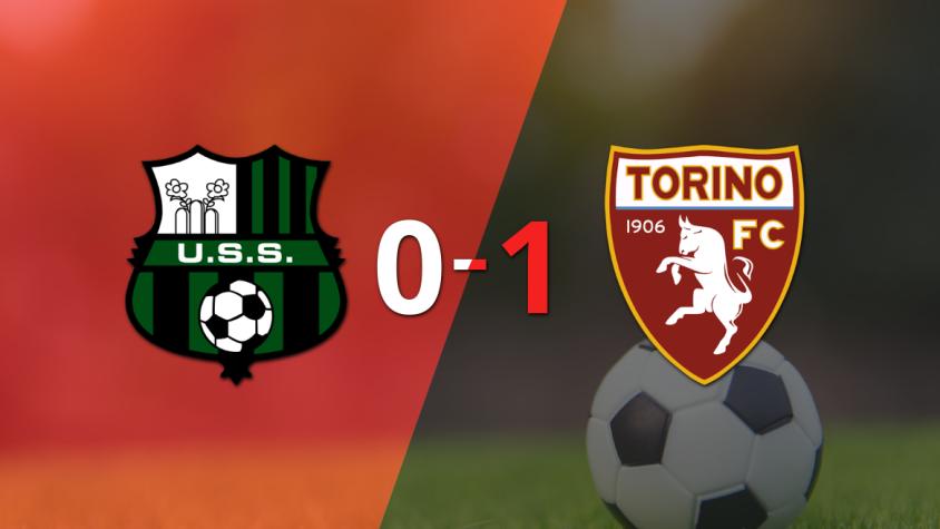 Con gol de penal, Torino logró la victoria por 1 a 0 ante Sassuolo