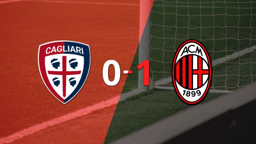 Rafael Leão le dio la victoria a Milan ante Cagliari