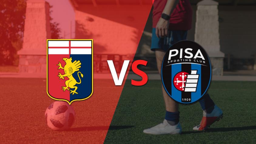Genoa tiene la necesidad de cortar su racha negativa frente a Pisa