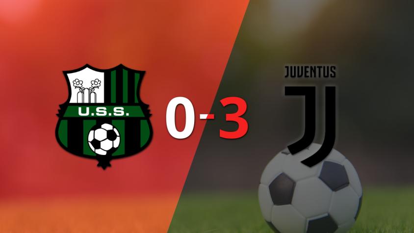 Un inspirado Juventus propina una paliza a Sassuolo con una goleada 3 a 0