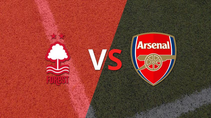 EN VIVO: Nottingham Forest y Arsenal empatan 0-0 al final del primer tiempo