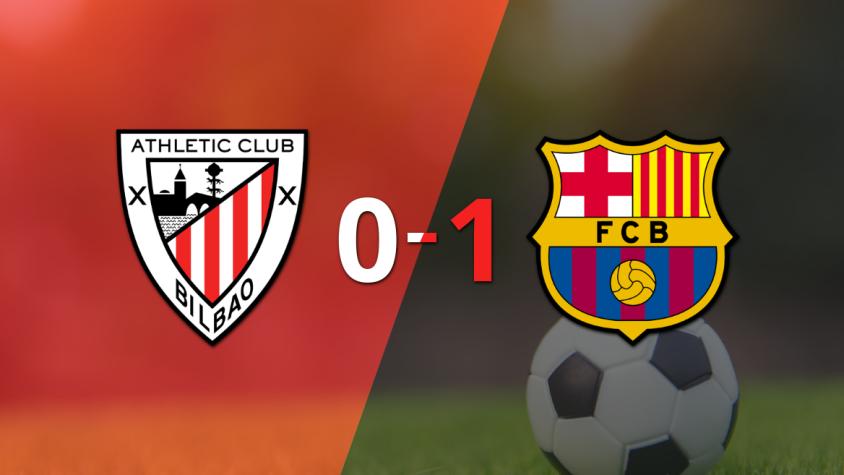 Barcelona logró la victoria por 1 a 0 ante Athletic Bilbao