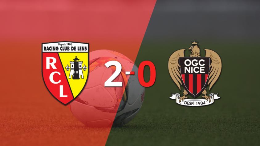 Odsonne Édouard sentenció el triunfo 2-0 de Lens ante Nice con doblete