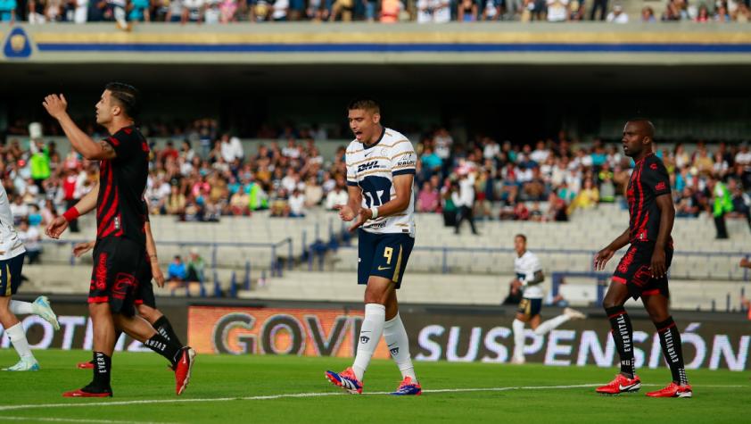 EN VIVO: Pumas UNAM mantiene el control del partido 1-0 ante Tigres