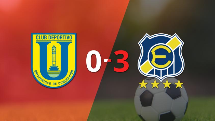 Alan Medina impulsó la victoria 3-0 de Everton frente a U. Concepción con dos goles