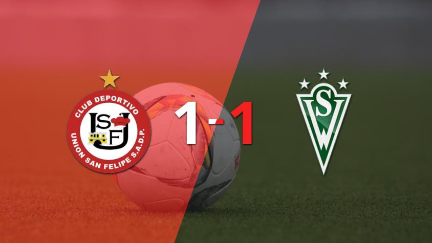 Kevin Serrano rescata a U. San Felipe con un gol agónico ante Santiago Wanderers